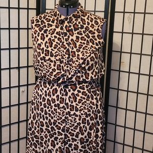 WORTHINGTON Leopard Print Dress